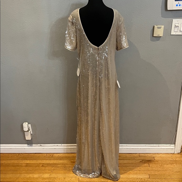 STAUD SAFI DRESS color: MOON NWT - Picture 5 of 17
